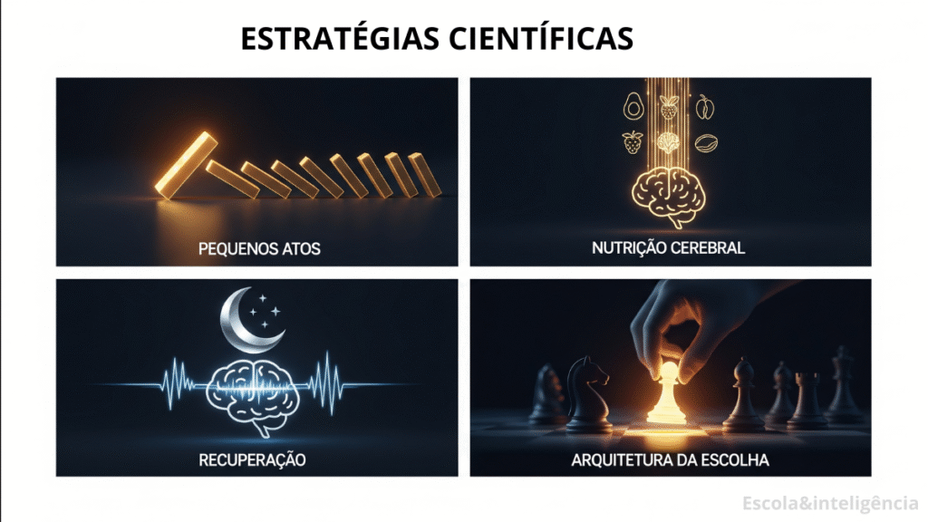 Como Fortalecer a Força de Vontade: Um Guia Prático com 4 Estratégias Científicas